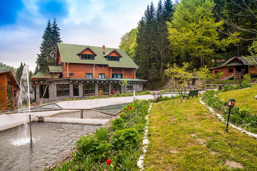 Hadar Chalet Hotel Buzău Eksteriør billede